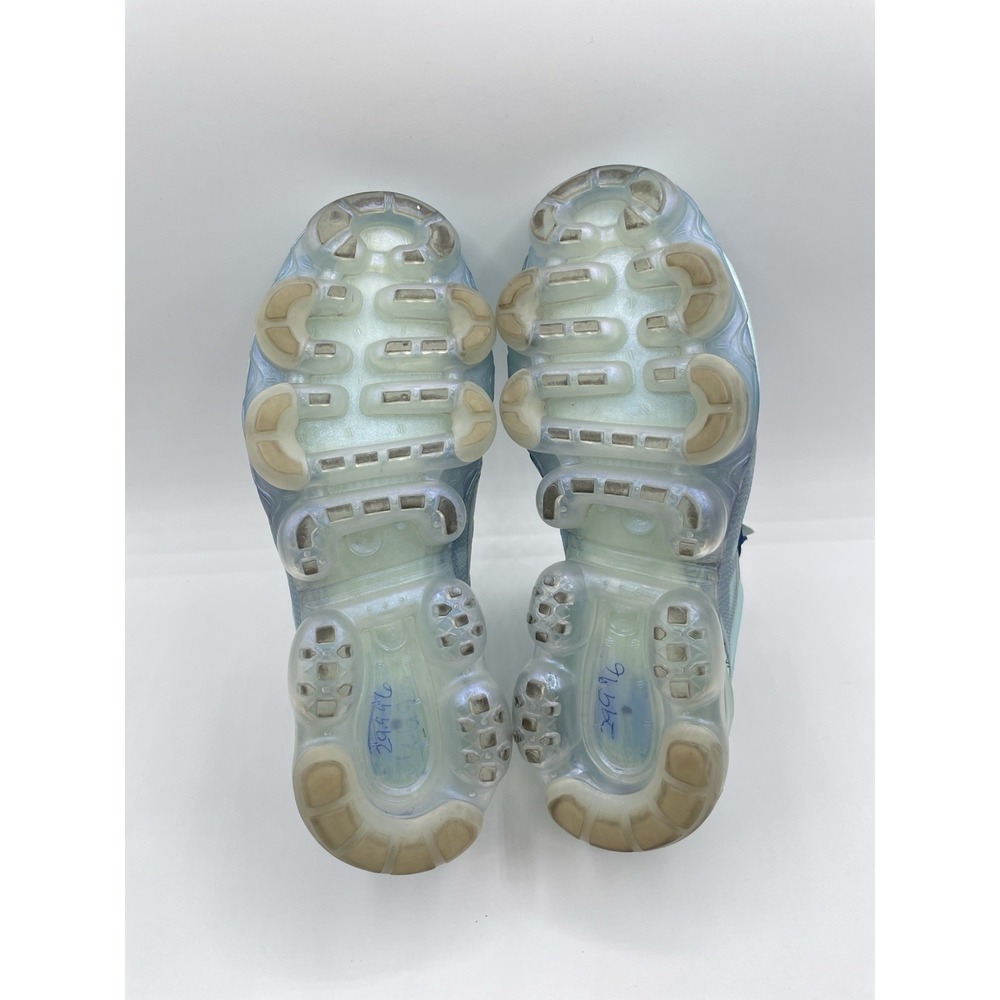 Nike Air Vapormax 2019 Women's 7 Sneakers Teal Tint Metallic Silver - Picture 8 of 8